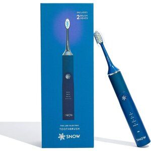 Snow LED Electric Toothbrush Sonic Cleaning w/2 LED Brush Heads